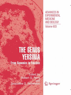 cover image of The Genus Yersinia